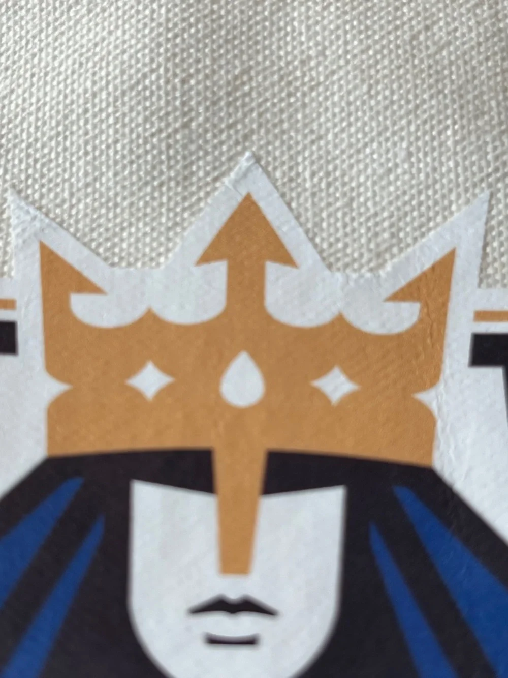 New Seattle Reign FC SRFC Shield Origins Beige/Off-White Mini Canvas Bag